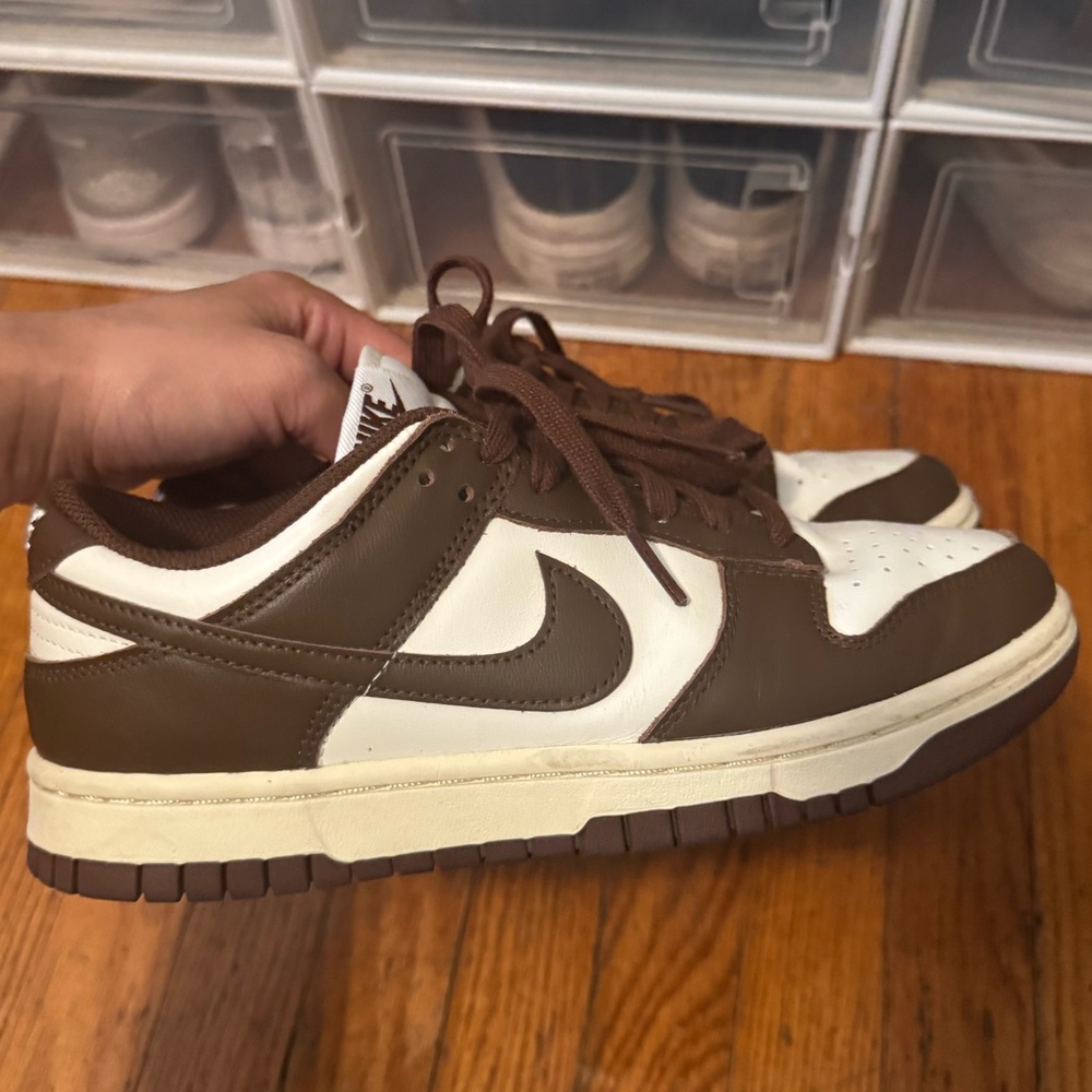 Nike dunk lows (brown)
